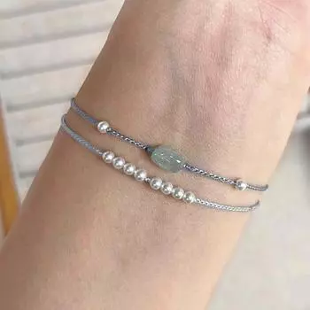 Ретро тип мифического дикого животного Жемчужный плетеный браслет Модный дизайн Искусственный жемчуг Многослойный браслет Женские украшения Подарок на вечеринку