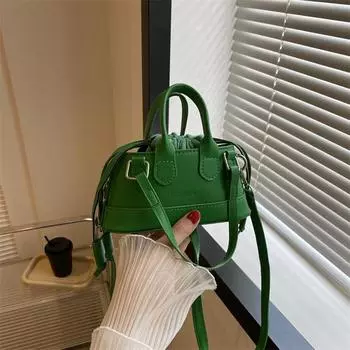 Ретро трендовая сумка нишевая трендовая сумка через плечо 2024 летняя сумка женская новая мода простая сумка-мессенджер чёрный