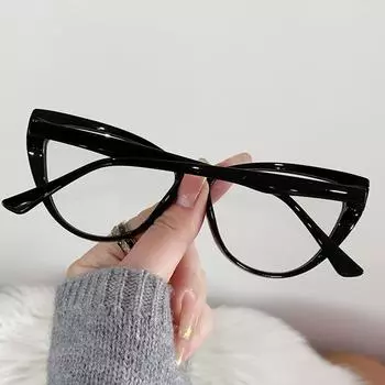 Ретро треугольная оправа из поликарбоната, анти-синий свет, очки для женщин и мужчин, кошачий глаз, синий свет, прозрачные солнцезащитные очки, меняющие цвет, Gafas