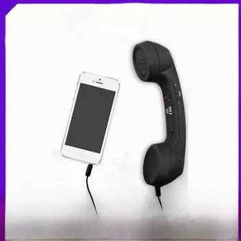 Ретро-трубка мобильного телефона: Стильная, инновационная гарнитура с микрофоном для беременных женщин жёлтый