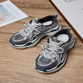 Ретро-туфли Daddy Shoes, женская весенняя обувь, новый стиль, толстая подошва, подходящая по цвету, универсальная повседневная спортивная обувь 35 белый