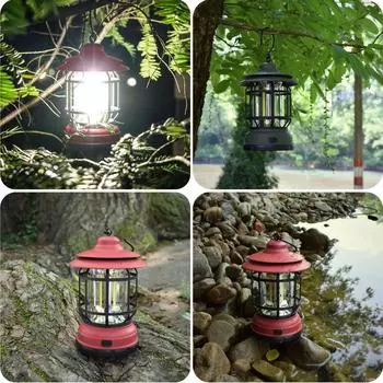 Ретро уличная походная лампа, фонарь для лошади, лампа для палатки, походная лампа, подвесная походная лампа, портативное освещение для приключений, подвесная лампа