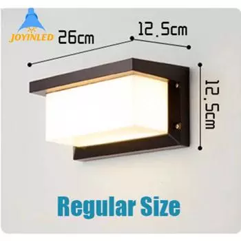 Ретро уличный водонепроницаемый светодиодный настенный светильник для двери, уличный настенный светильник для балкона, двора, виллы, террасы, настенный светильник With Sensor&3000K
