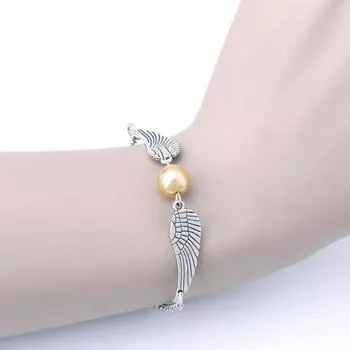 Ретро унисекс снитч-браслеты браслет-цепочка браслет браслет Wirst Band серебряный