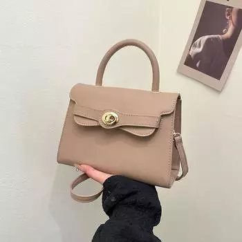 Ретро универсальная сумка весна-лето 2025 года, новая сумка через плечо, модная женская сумка через плечо с косым ремешком белый