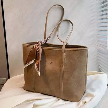 Ретро универсальная женская сумка через плечо уникальная сумка через плечо большой емкости новая мода осень и зима