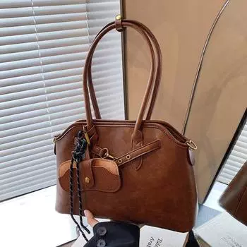 Ретро универсальные сумки через плечо женские новые модные сумки большой вместимости женские брендовые солидные роскошные дизайнерские сумки