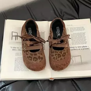 Retro versatile flat-bottomed ballet casual single shoes women s summer new fashion lightweight versatile single shoes 35