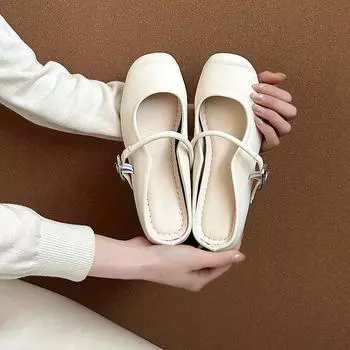 Retro versatile temperament bag head half slippers women s summer new cool slippers outer single shoes 35
