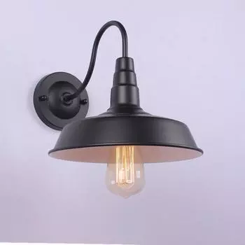 Ретро Винтаж Настенная Лампа Лофт Промышленный Ржавчина Американский Стиль Открытый Крытый Светильник Коридор Aisel Бар Водонепроницаемый