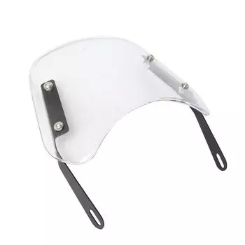 Ретро ветровое стекло мотоцикла, фары мотоцикла, защита от ветра для мотоцикла белый