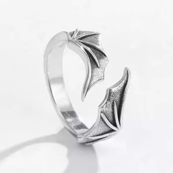 Ретро властные кольца демона, мужское мастерство, нишевый дизайн, персонализированное кольцо, чтобы подарить парню подарки