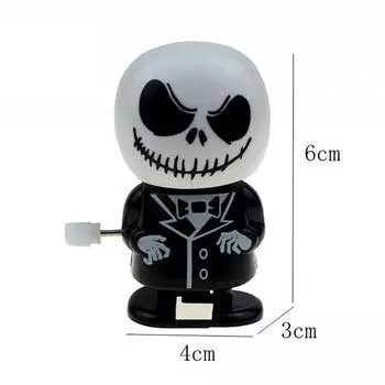 Ретро заводной металлический ходячий прыгающий тыквенный прыжок на Хэллоуин призрачный летучая мышь робот механические игрушки декор для вечеринки подарок