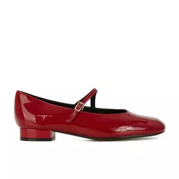 Ретро женская обувь мода новая пряжка мелкий круглый носок туфли Мэри Джейн для женщин низкий (1 см-3 см) Туфли на плоской подошве с пряжкой и ремешком 34 чёрный