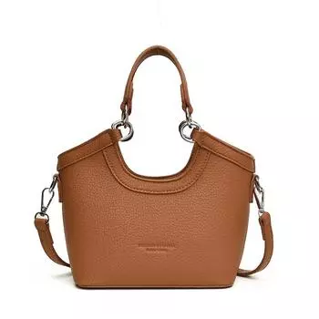 Ретро женская сумка через плечо из искусственной кожи с текстурой черные сумки повседневная универсальная сумка через плечо маятниковая новая