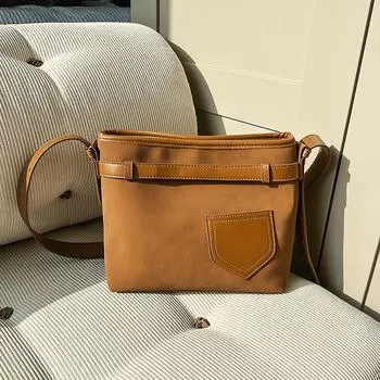 Ретро женская сумка-клапан из мягкой кожи, женские сумки через плечо, дизайнерские женские сумки через плечо, сумки-мессенджеры чёрный