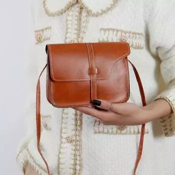 Ретро женская сумка роскошная маленькая квадратная сумка новая модная женская сумка через плечо повседневная сумка через плечо дизайнерская простая сумка-мессенджер