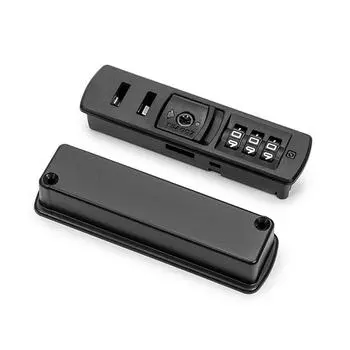 Reusable ABS Travel Lock Customizable Code Security Device Airport Essential Reusable Luggage Lock for Women and Men