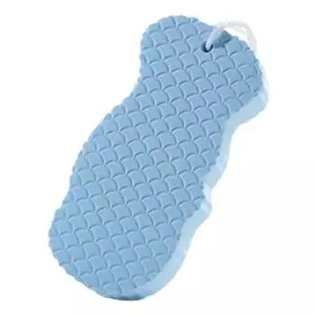 Reusable Bath Scrubber Gentle Skin Scrubber with Lanyard Efficient Exfoliation Dead Skin Remover Universal Skin Type Bath Accessory Small