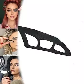 Reusable Eyeshadow Stencil Wing Tips Multi-functional Wearing Aid Eye Shadow Tool Easy Use Decorative Eyeshadow Aid Drawing