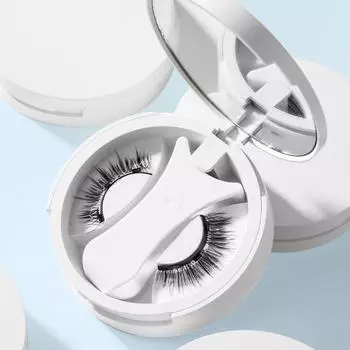 Reusable Full Strip Fake Eyelash Fluffy Wispy Magnetic False Eyelash Eye Makeup Style 4