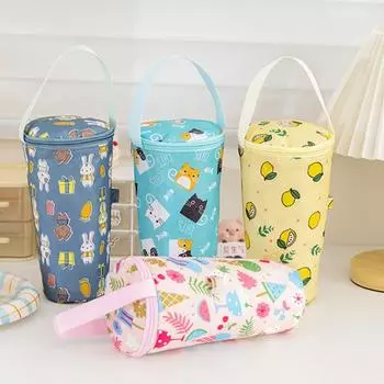 Reusable Heat Preservation Milk Tea Tote Bag Cloth Traveling Insulated Cup Cover Eco-friendly Carrying Cup Holder
