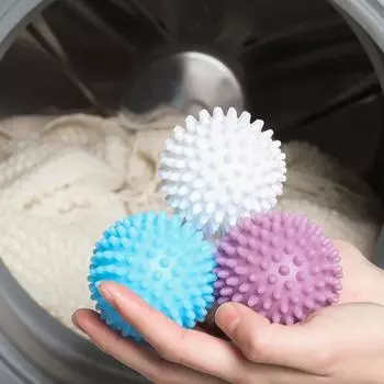 Reusable Laundry ball Anti-Winding Drying Balls Pet Hair Remover Dust Collector Dryer Washing Machine Cleaning Laundry Tools