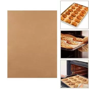 Reusable Non Stick Baking Paper Heat Resistant Oven Pastry Baking Mat Sheet Pastry Baking Oilpaper Grill Baking