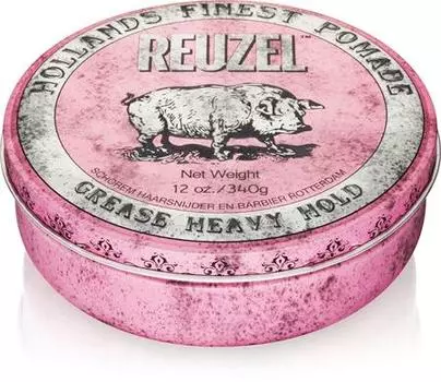 Reuzel Hollands Finest Pomade Grease pommade cheveux fixation forte TU прозрачный