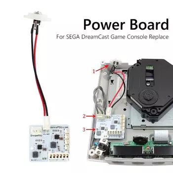 Rev2.0 Dream PSU 12 В блок питания или адаптер питания для игровой консоли SEGA DreamCast запасные части для Dream PSU