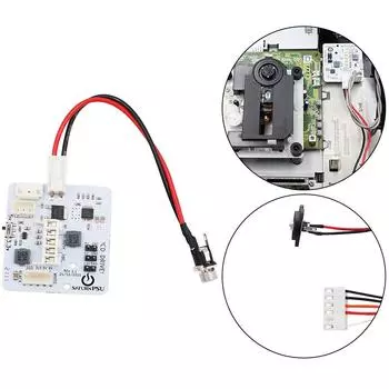 Rev2.1 Power Supply for Sega SaturnPSU 12V Game Console Power Supply Replacement with Power Plug Adapter Console Power Panel