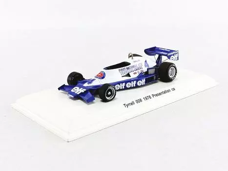 Reve Tyrrell 008 Presentation car 1978 finished product 1/43