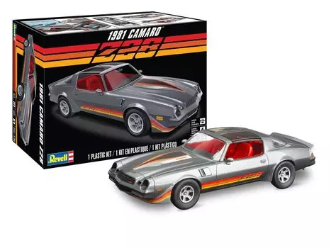 Revell 14526 1981 Chevrolet Camaro масштаб 37 деталей набор для сборки модели автомобиля 4 уровня мастерства 125 белый