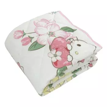 Revelle Hello Kitty Подушка для кровати, одинарная теплая фланелевая простыня, одеяло, милый наматрасник, можно стирать Sanrio