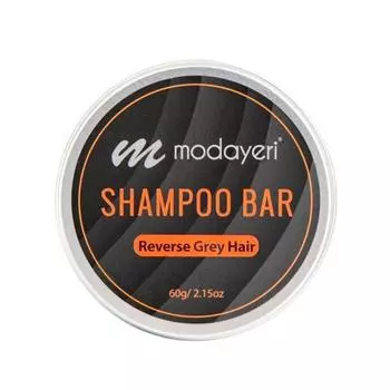 Reverse Gray Hair Shampoo Bar - Moisturizer Extra Strength Refreshing Scalp Darkening Natural Solid Paraben Free, 2.15 Ounce