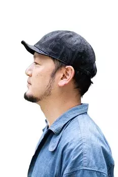 Reversible umpire paisly cap Reversible paisley cap hat for men and women UV deep summer brand simple cotton plain pattern unisex black XL size