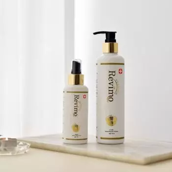 Revimo Premium Shampoo 300ml + Tonic 150ml set, 1 set