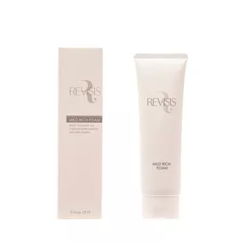 REVISIS Mild Rich Facial Cleansing Foam 130 г Dusty Dense Rich Foam Moisturizing Face Wash Facial Cleansing Сделано в Японии