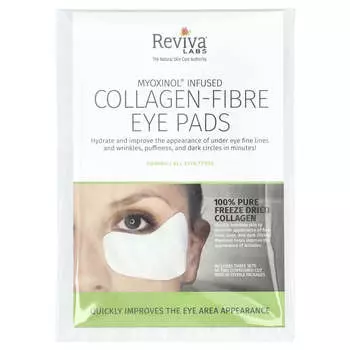 Reviva Labs, Collagen-Fiber Eye Pads, Set of 3