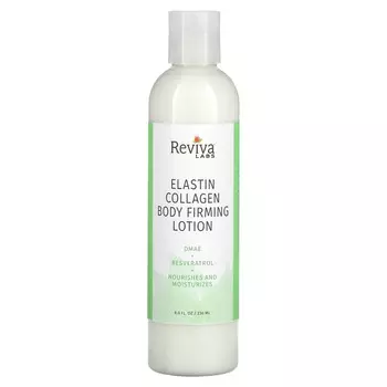 Reviva Labs, Эластин-коллагеновый укрепляющий лосьон для тела, 8 жидких унций (236 мл)