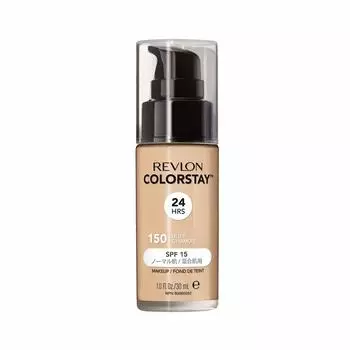 Revlon Color Stay Makeup N 150 Buff Natural Ivory Foundation Liquid Foundation Base Makeup Mask Makeup Long Lasting Liquid Foundation 30 мл (цвет