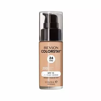 Revlon Color Stay Makeup N 200 Nude Bright Ocher Foundation Жидкая основа для макияжа Маска для макияжа Стойкая жидкая основа 30 мл (цвет