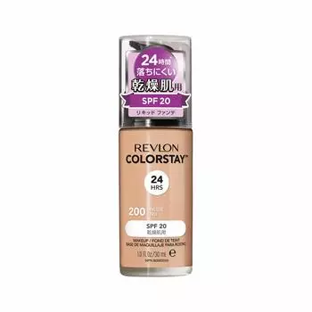 Revlon Color Stay Makeup ND 200 Nude Bright Ocher Foundation 30 мл (Цветное изображение SPF20) (х 1)