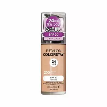 Revlon Color Stay Makeup ND 200 Nude (Color image: Bright ocher SPF20) Foundation 30ml (x 1)