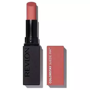 Revlon Color Stay Suede Ink Lipstick 005 Hot Girl: Smoky Rose Type (Yebe Brevet) Not easy to fall off, not easy to transfer, fluffy matte 2.55g Lip Co