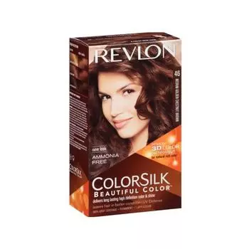 Revlon Colorsilk без аммиака 46 средний золотисто-каштановый коричневый