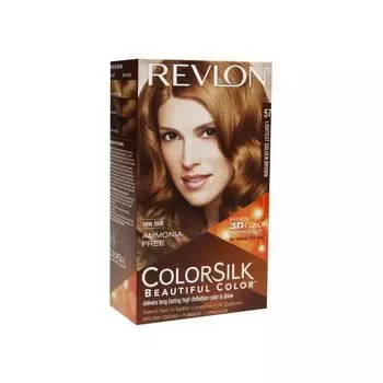 Revlon Colorsilk Free 57 Самый светлый золотисто-коричневый цвет без аммиака