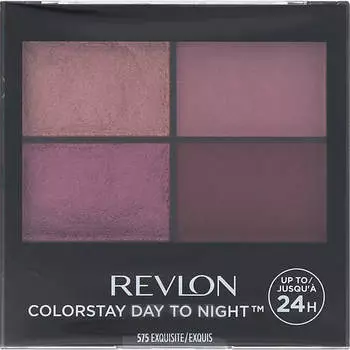 Revlon Colorstay Day to Night Eyeshadow Quad 575 Eye Makeup Eye Colors & Eye Shadows Нанесите нижнюю левую часть палитры от внутреннего уголка глаза
