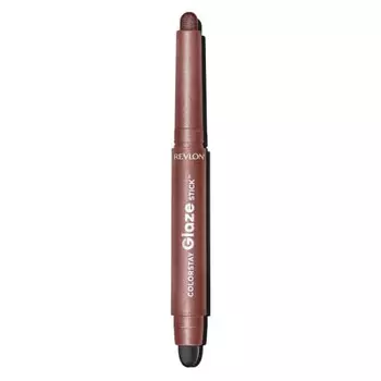 REVLON COLORSTAY ГЛАЗУРЬ-СТИК(TM) 874 РОЗА: Цветное изображение: Розово-коричневый (голубая жемчужина) с размазчиком (губка) REVLON COLORSTAY ГЛАЗУРЬ-СТИК(TM) 874 РОЗА