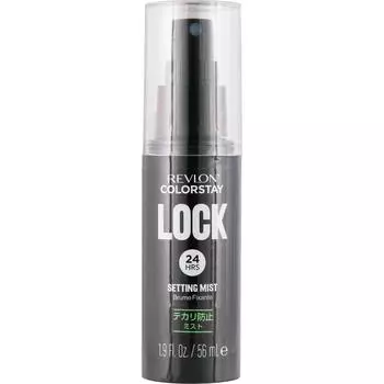 Revlon Colorstay Lock Setting Mist Skin Makeup. Перед использованием хорошо встряхните.. 2. Равномерно распылите спрей на лицо 3-4 раза на расстоянии около 30 см от лица.. (Закрыть е